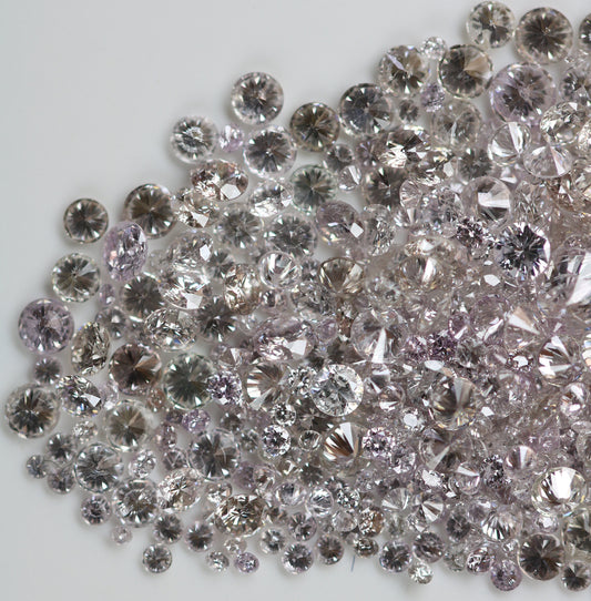 Natural Pink Loose Diamond | Real Pink Diamond for Eternity Ring Bands | Ideal for Custom Gold Rings and Unique Jewelry