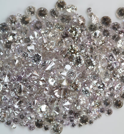 Natural Pink Loose Diamond | Real Pink Diamond for Eternity Ring Bands | Ideal for Custom Gold Rings and Unique Jewelry