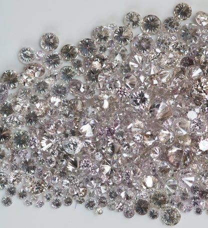 Natural Pink Loose Diamond | Real Pink Diamond for Eternity Ring Bands | Ideal for Custom Gold Rings and Unique Jewelry