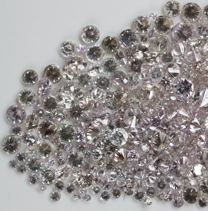 Natural Pink Loose Diamond | Real Pink Diamond for Eternity Ring Bands | Ideal for Custom Gold Rings and Unique Jewelry