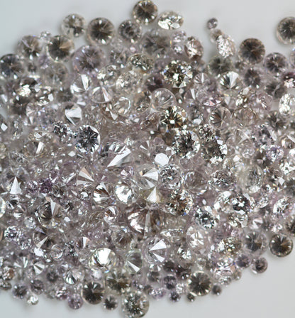 Natural Pink Loose Diamond | Real Pink Diamond for Eternity Ring Bands | Ideal for Custom Gold Rings and Unique Jewelry