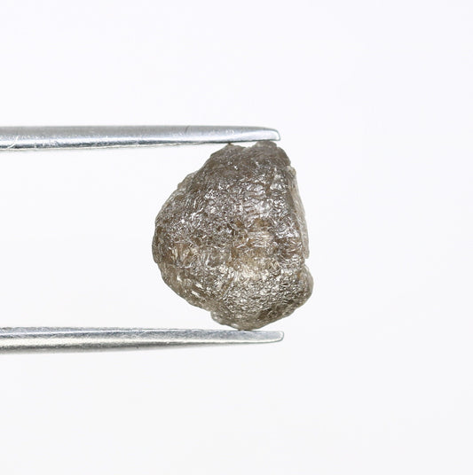 1.72 CT Uncut Raw Salt and Pepper - Loose Rough Diamond - Raw Irregular Shape - Customize Jewelry - Sale Offer - Christmas Gift