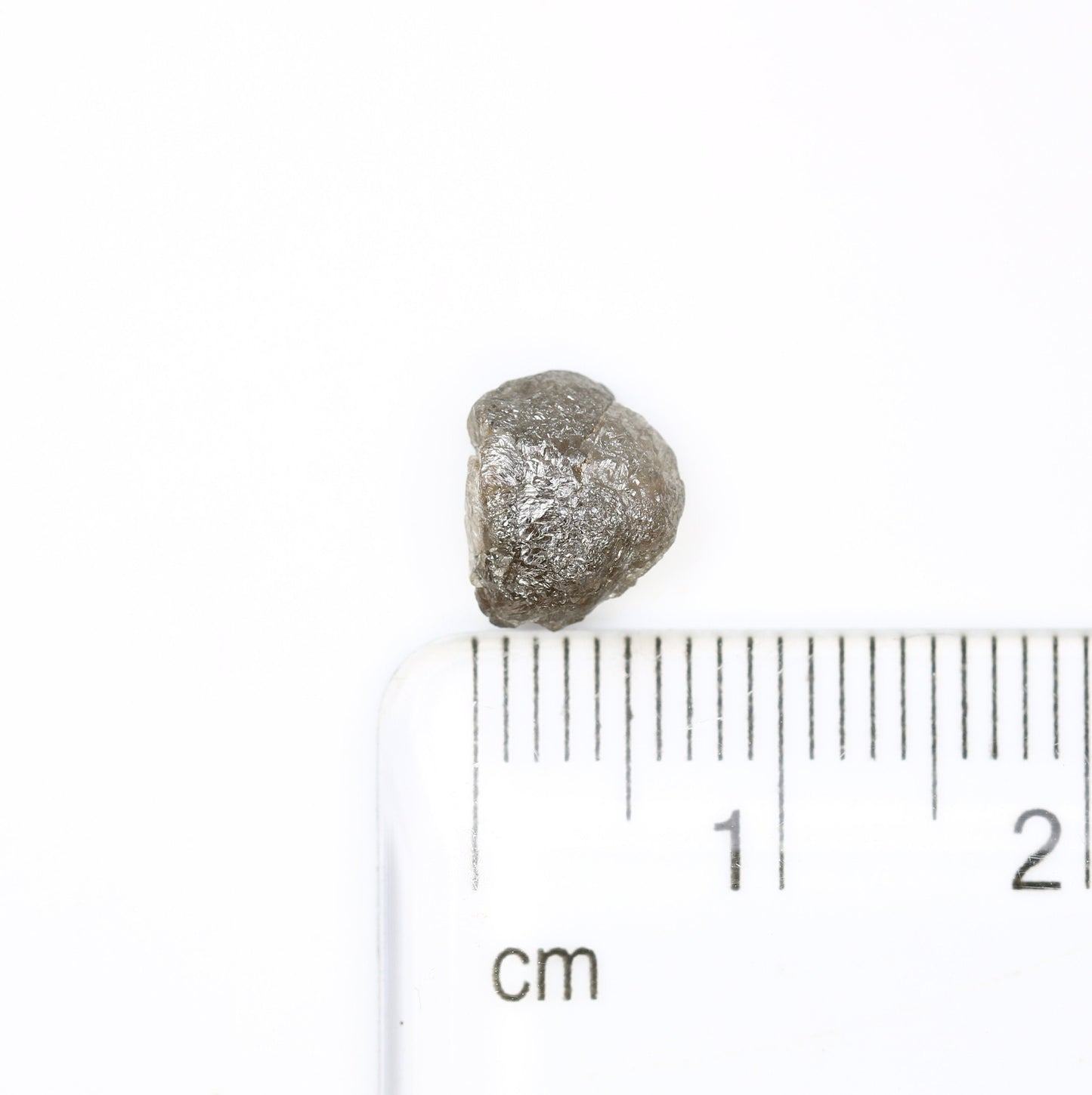 1.72 CT Uncut Raw Salt and Pepper - Loose Rough Diamond - Raw Irregular Shape - Customize Jewelry - Sale Offer - Christmas Gift