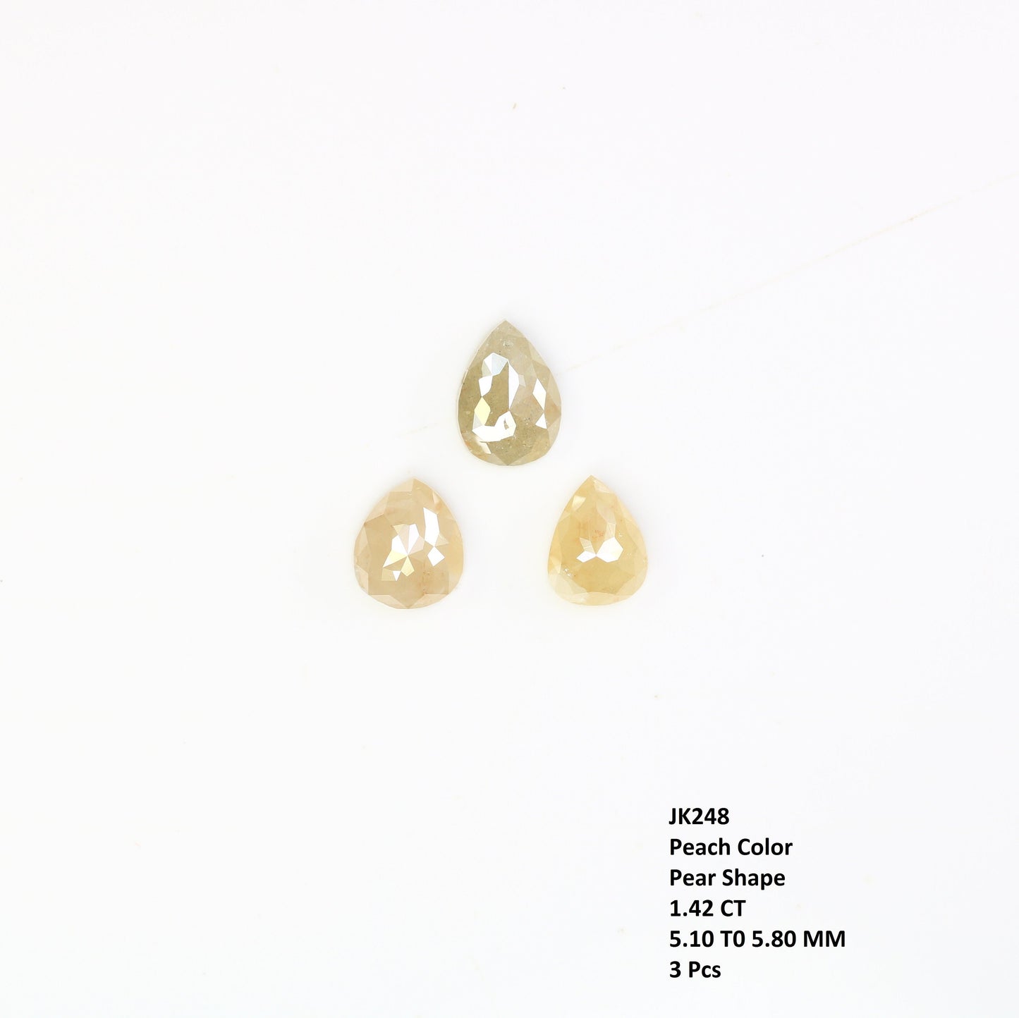 1.42 CT Loose Pear Cut Diamond For Dainty RingFor Gold Ring Diamonds