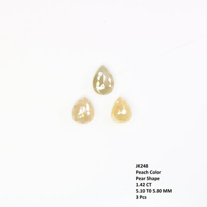 1.42 CT Loose Pear Cut Diamond For Dainty RingFor Gold Ring Diamonds