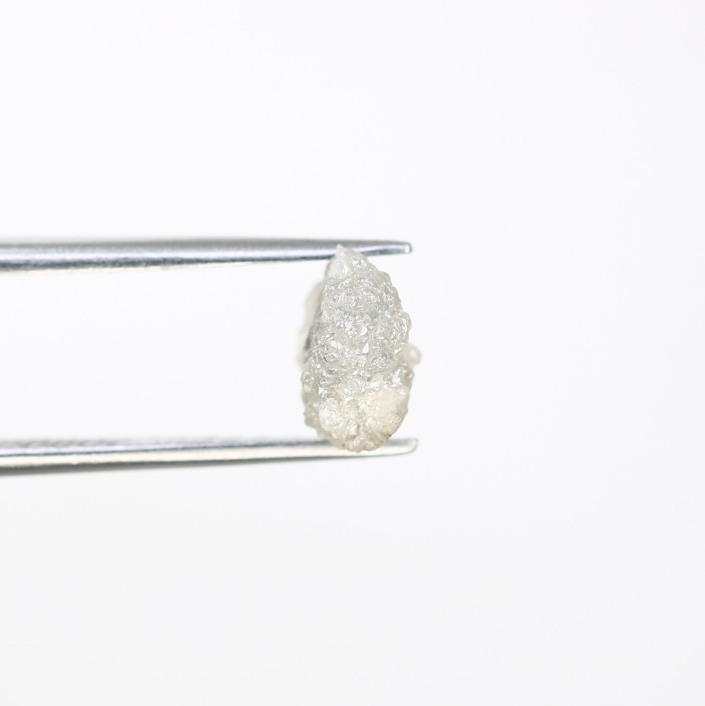1.86 CT Grey Uncut Raw Salt and Pepper - Loose Rough Diamond - Raw Irregular Shape - Customize Jewelry - Sale Offer - Christmas Gift