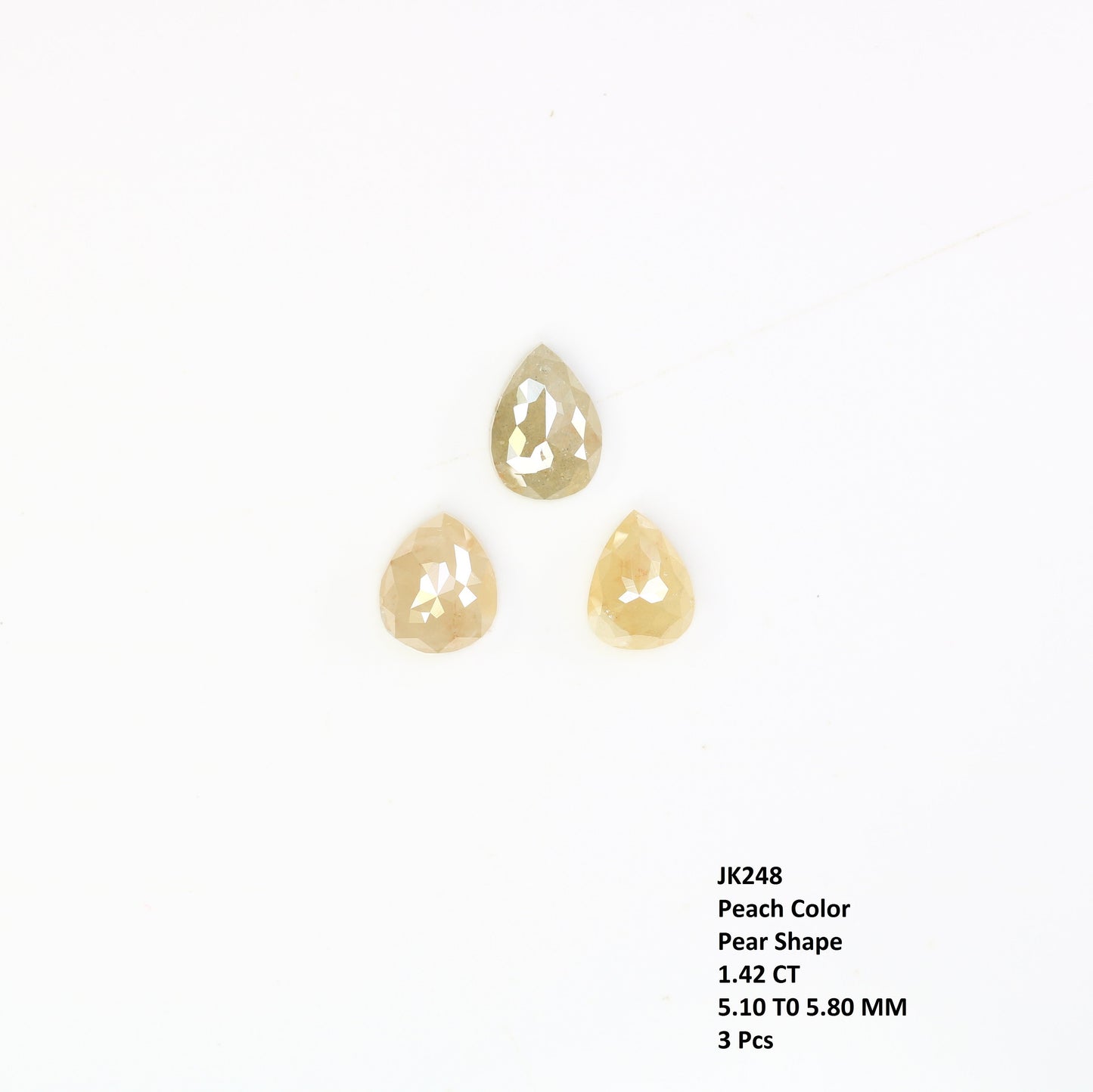 1.42 CT Loose Pear Cut Diamond For Dainty RingFor Gold Ring Diamonds