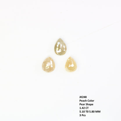 1.42 CT Loose Pear Cut Diamond For Dainty RingFor Gold Ring Diamonds