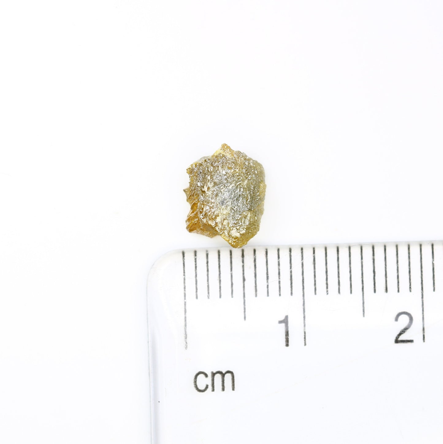 1.95 CT Yellow Uncut Raw Salt and Pepper - Loose Rough Diamond - Raw Irregular Shape - Customize Jewelry - Sale Offer - Christmas Gift