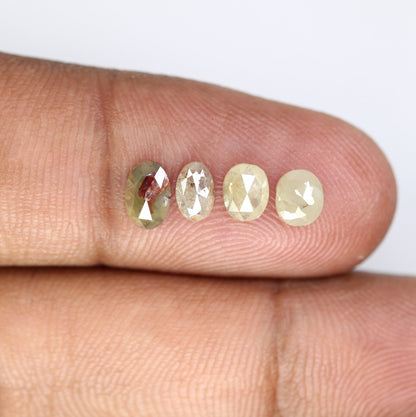 1.54 CT Loose Oval Rustic Diamond - Perfect for Gold Rings & Unique, Elegant Jewelry Designs