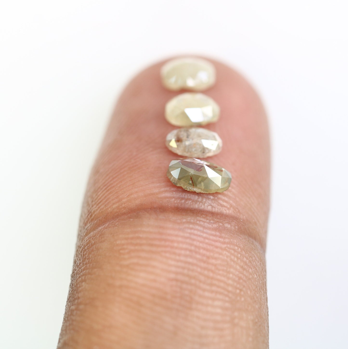 1.54 CT Loose Oval Rustic Diamond - Perfect for Gold Rings & Unique, Elegant Jewelry Designs