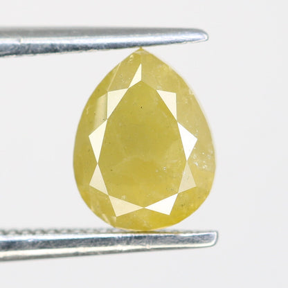 1.41 CT Pear Rustic Diamond For Engagement RingFor Gold Ring Diamonds