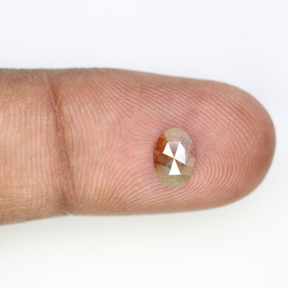 0.66 CT Rose Cut Oval Diamond - Elegant Ring for Gold Jewelry & Stunning, Unique Design