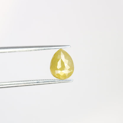 1.41 CT Pear Rustic Diamond For Engagement RingFor Gold Ring Diamonds