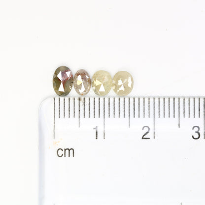 1.54 CT Loose Oval Rustic Diamond - Perfect for Gold Rings & Unique, Elegant Jewelry Designs