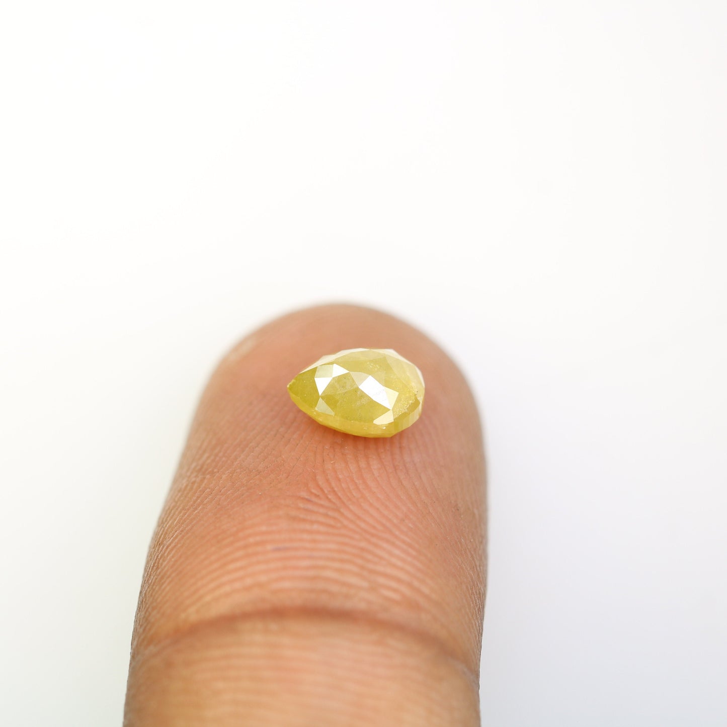 1.41 CT Pear Rustic Diamond For Engagement RingFor Gold Ring Diamonds