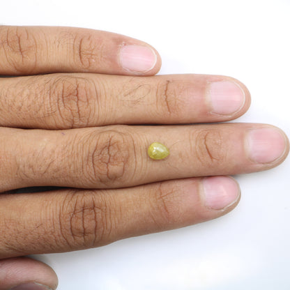 1.41 CT Pear Rustic Diamond For Engagement RingFor Gold Ring Diamonds