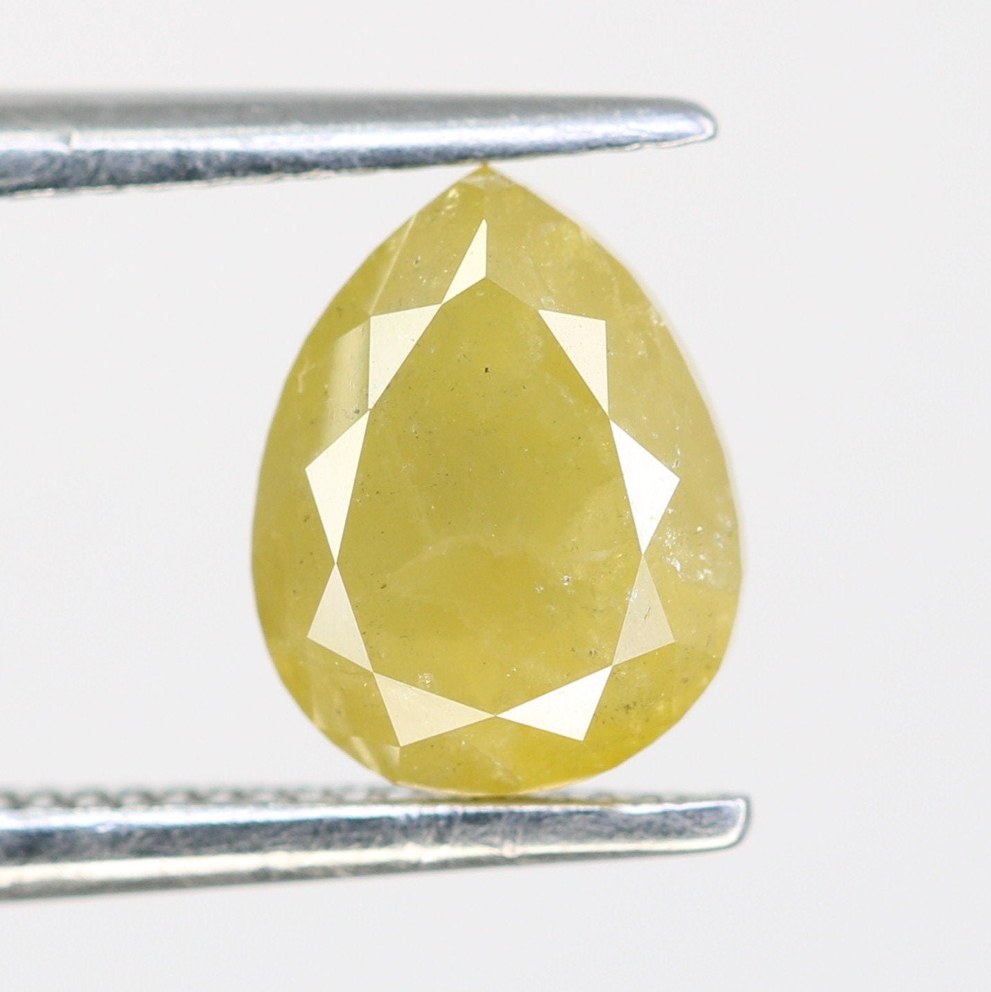 1.41 CT Pear Rustic Diamond For Engagement RingFor Gold Ring Diamonds