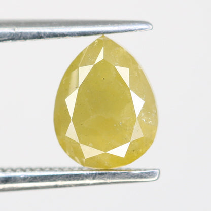 1.41 CT Pear Rustic Diamond For Engagement RingFor Gold Ring Diamonds