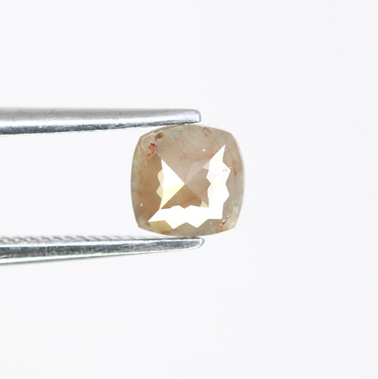 0.44 CT Cushion Cut Grey Diamond - Elegant Gold Ring Gemstone & Unique, Stylish Jewelry Design