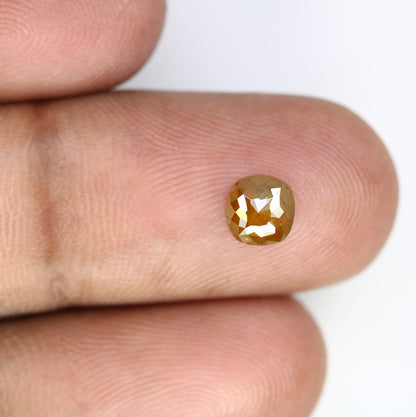 0.67 CT Yellow Cushion Cut Diamond - Perfect for Statement Ring & Stunning Gold Jewelry Design