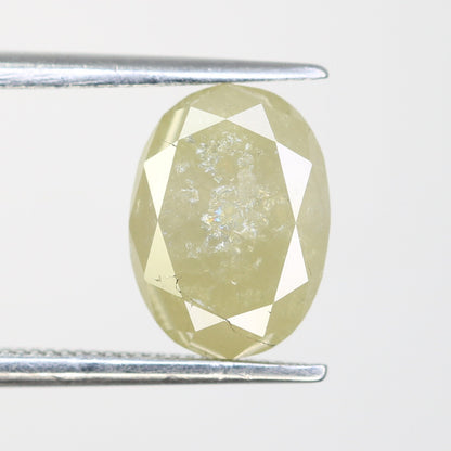 3.18 CT Oval Grey Diamond - Ideal for Engagement Ring & Stunning Gold Jewelry Design