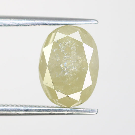 3.18 CT Oval Grey Diamond - Ideal for Engagement Ring & Stunning Gold Jewelry Design