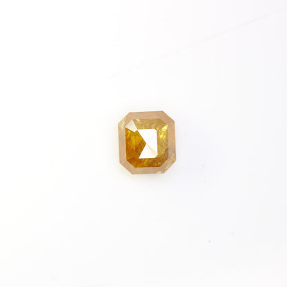 2.61 CT Fancy Yellow Salt and Pepper Emerald Shape Diamond - Natural Loose Emerald Cut Diamond - Emerald Engagement Ring - LABORDAY Offer
