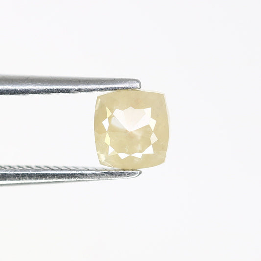 0.58 CT Cushion Cut Grey Diamond | Elegant Gold Ring | Unique Handmade Jewelry | Perfect Gift