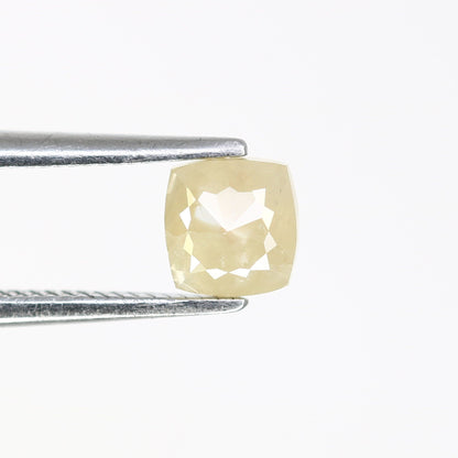 0.58 CT Cushion Cut Grey Diamond | Elegant Gold Ring | Unique Handmade Jewelry | Perfect Gift