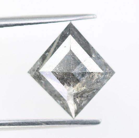 2.71 CT Kite shape Natural Loose Diamond  -Kite Shape Salt and Pepper Diamond - For Salt Pepper Diamond Ring - Sale Offer- Unique Gift