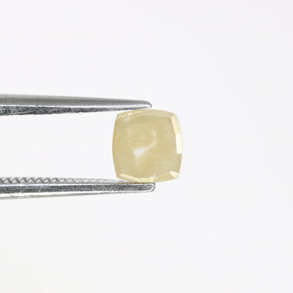 0.58 CT Cushion Cut Grey Diamond | Elegant Gold Ring | Unique Handmade Jewelry | Perfect Gift