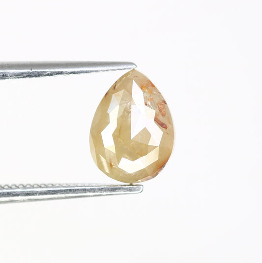 Black Friday Sale | 1.13 CT Grey Pear Diamond LooseFor Gold Ring Diamonds
