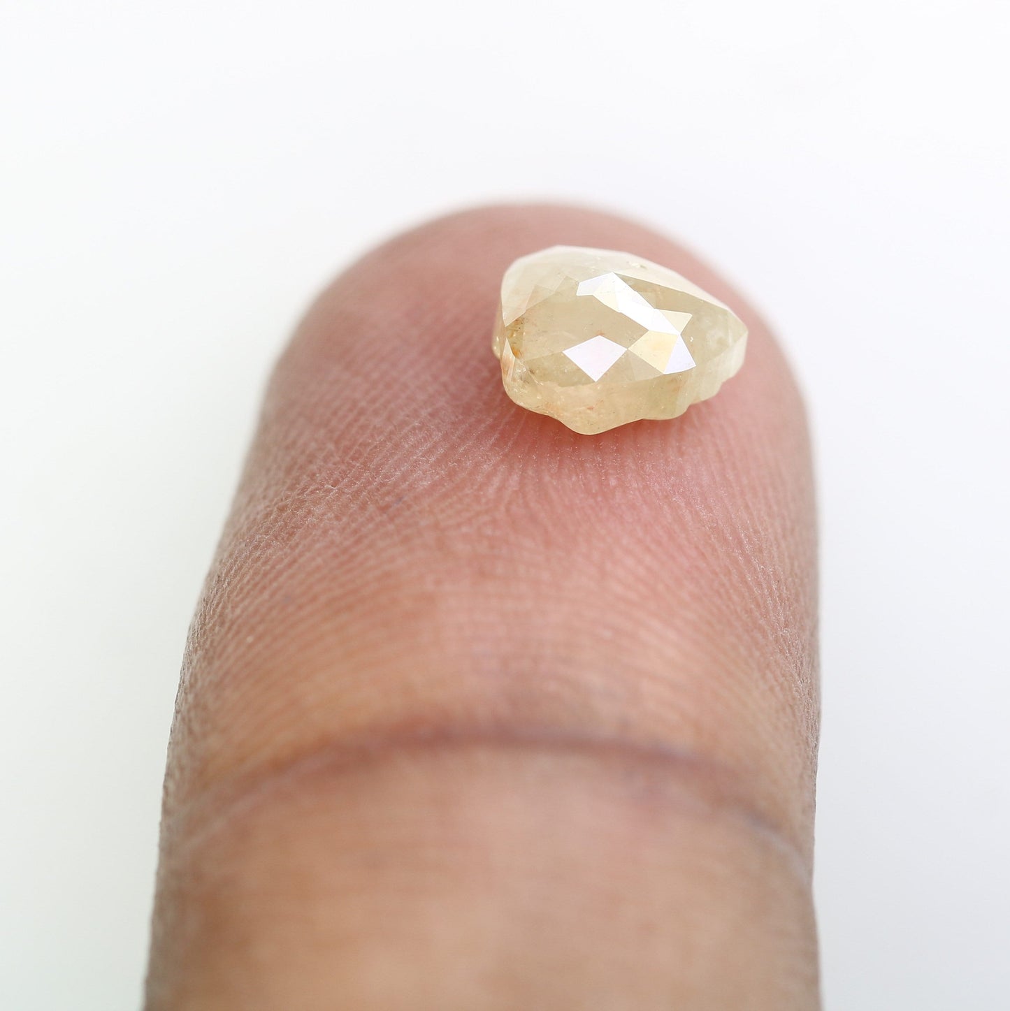 1.52 CT Trillion Cut Natural Light Yellow Real Loose Diamond For Wedding Ring ll Gift For Girlfriend ll Gift For Wife ll Gift For Mother