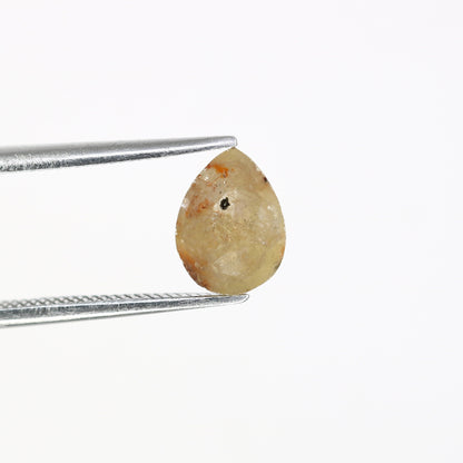 Black Friday Sale | 1.13 CT Grey Pear Diamond LooseFor Gold Ring Diamonds