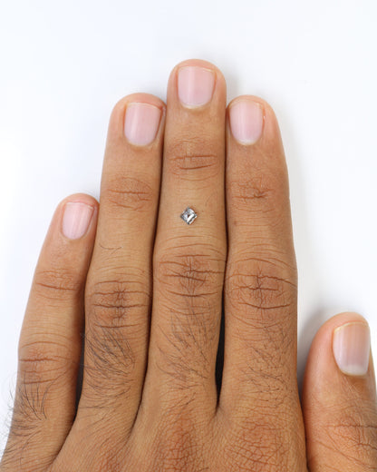 0.33 CT Kite shape Natural Loose Diamond  -Kite Shape Salt and Pepper Diamond - For Salt Pepper Diamond Ring - Sale Offer- Unique Gift