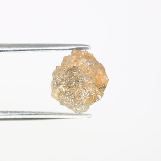 2.77 CT Uncut Raw Salt and Pepper - Loose Rough Diamond - Raw Irregular Shape - Customize Jewelry - Sale Offer - Christmas Gift