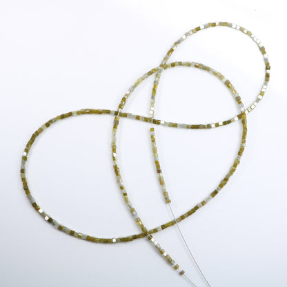 10.34 CT Natural Raw Rough Diamond Beads | AAA Faceted Gemstones for DIY Crafts & Jewelry Making | Perfect for Boho Vintage Styles
