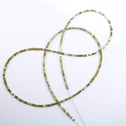 10.34 CT Natural Raw Rough Diamond Beads | AAA Faceted Gemstones for DIY Crafts & Jewelry Making | Perfect for Boho Vintage Styles