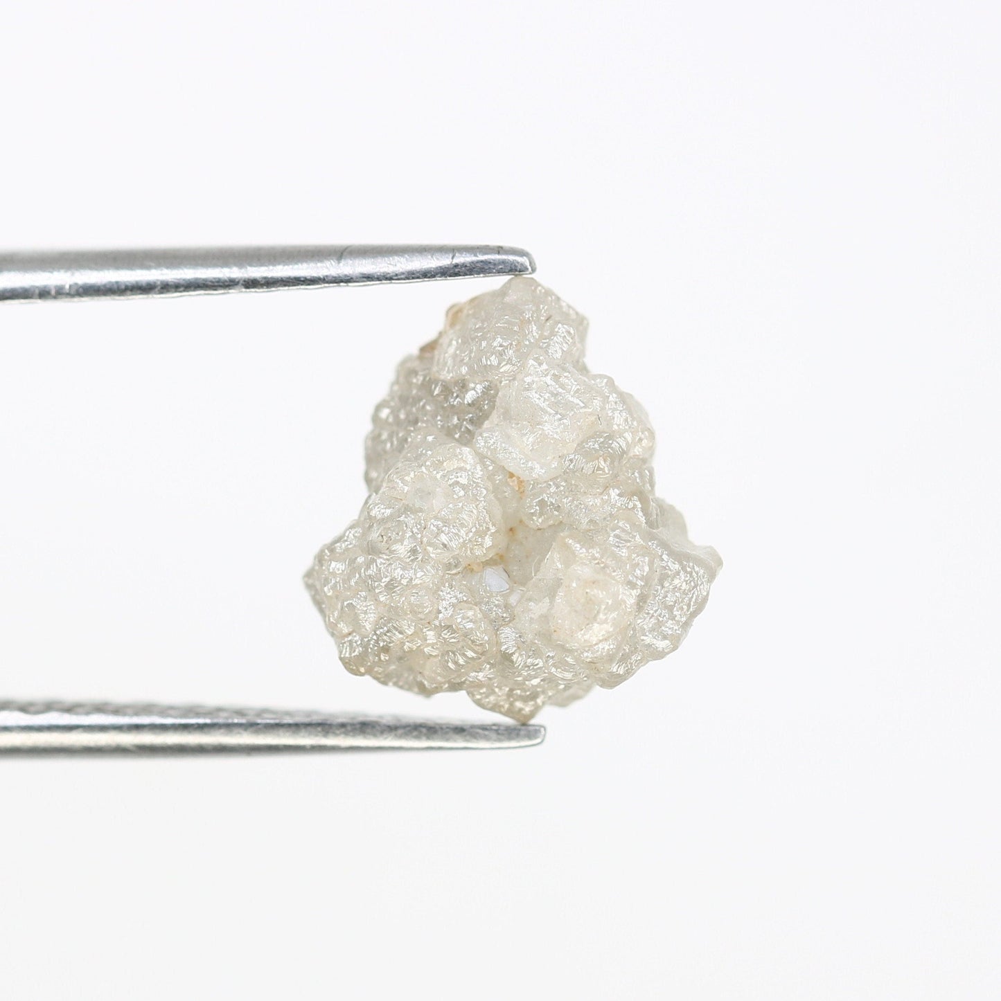 3 CT Uncut Raw Salt and Pepper - Loose Rough Diamond - Raw Irregular Shape - Customize Jewelry - Sale Offer - Christmas Gift