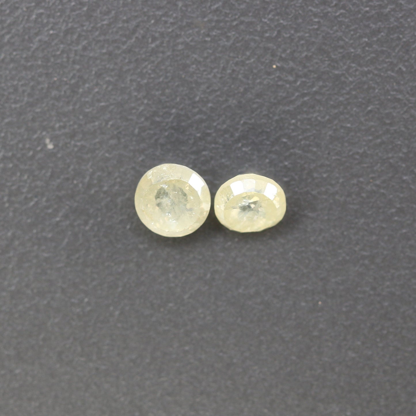 0.84 CT Light Yellow Rose Cut Round Real Loose Diamonds For Wedding Jewelry ll Gift For Wife ll Gift For Girlfriend ll Gift For Mother
