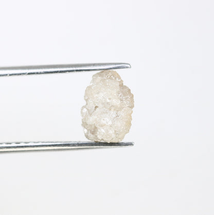 3.19 CT Uncut Raw Salt and Pepper - Loose Rough Diamond - Raw Irregular Shape - Customize Jewelry - Sale Offer - Christmas Gift