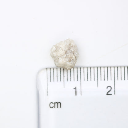 3.19 CT Uncut Raw Salt and Pepper - Loose Rough Diamond - Raw Irregular Shape - Customize Jewelry - Sale Offer - Christmas Gift