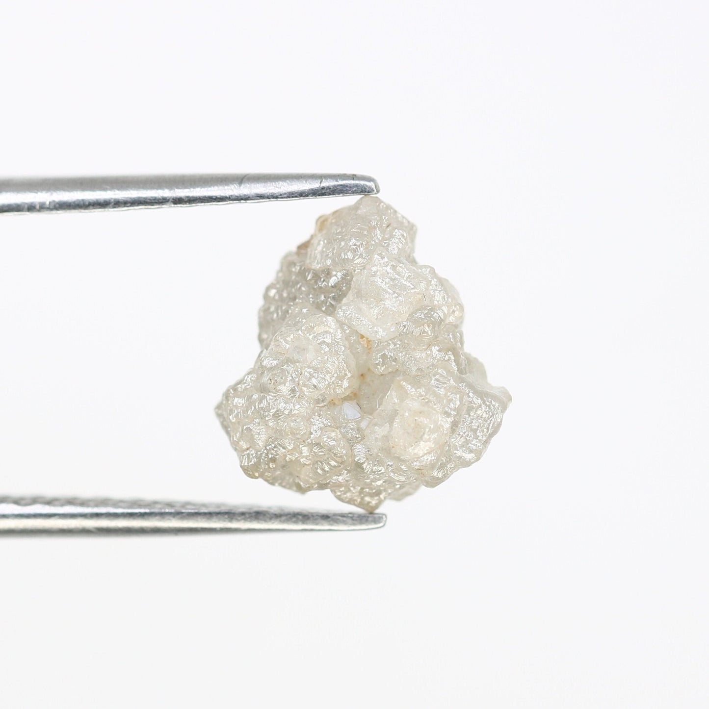 3 CT Uncut Raw Salt and Pepper - Loose Rough Diamond - Raw Irregular Shape - Customize Jewelry - Sale Offer - Christmas Gift