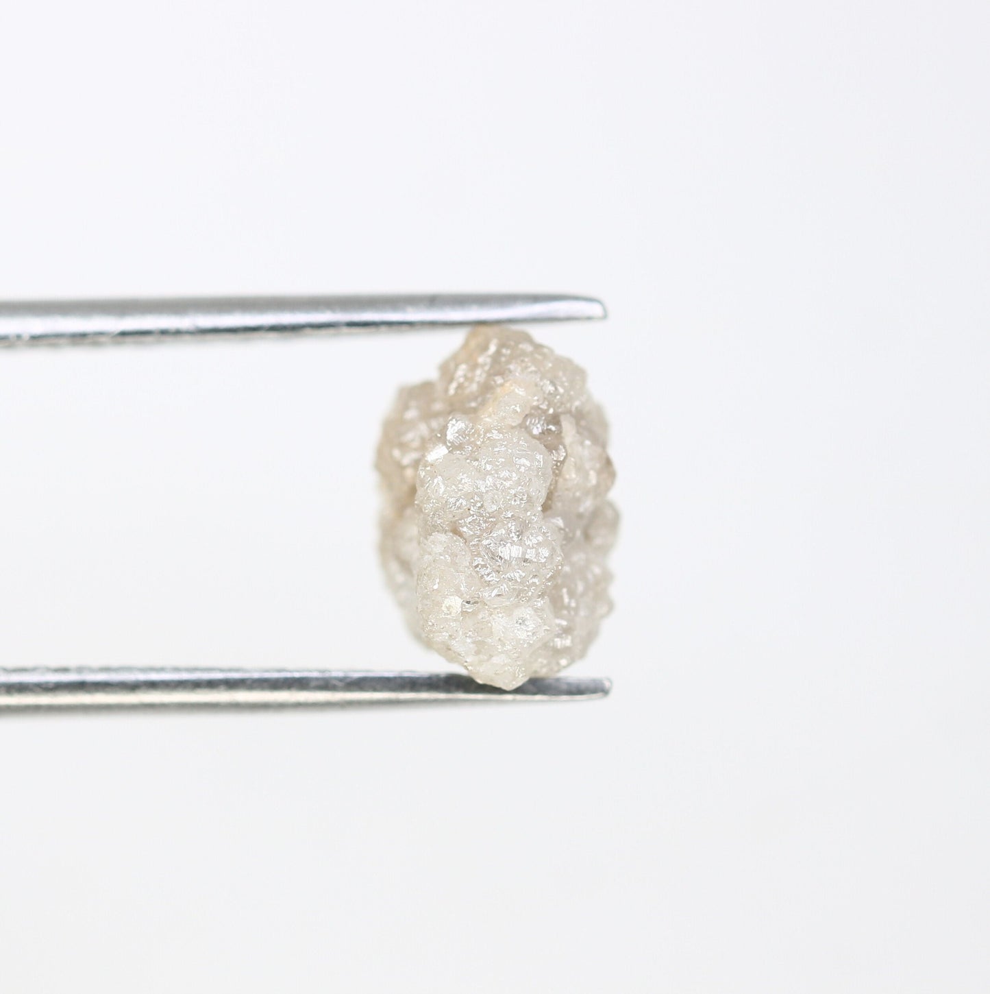 3.19 CT Uncut Raw Salt and Pepper - Loose Rough Diamond - Raw Irregular Shape - Customize Jewelry - Sale Offer - Christmas Gift