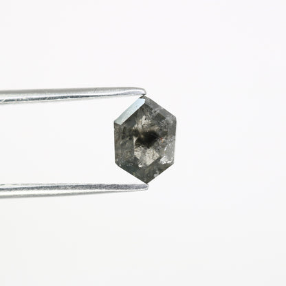 0.99 CT Hexagon Loose Salt and Pepper Diamond - Natural Hexagon Diamond - Salt and Pepper Ring - Gift for Wifey - Gift for mother - Jewlery