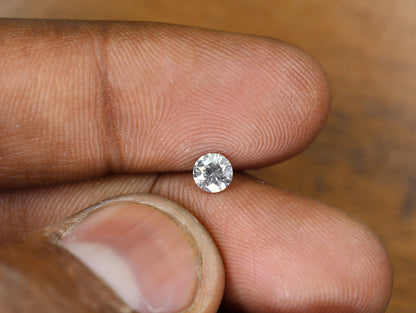 Natural Salt and Pepper Round Rose Cut Diamond | Ideal for Rings, Earrings, and Jewelry Making | Wholesale Price for Custom Designs