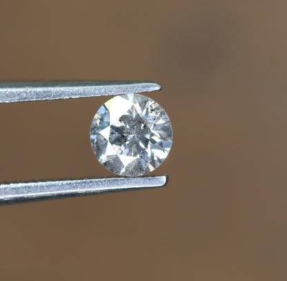 Natural Salt and Pepper Round Rose Cut Diamond | Ideal for Rings, Earrings, and Jewelry Making | Wholesale Price for Custom Designs