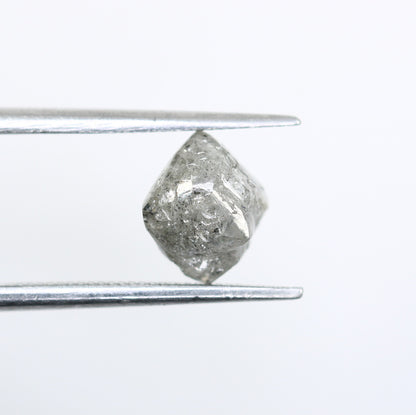 2.16CT Uncut Raw Salt and Pepper - Loose Rough Diamond - Raw Irregular Shape - Customize Jewelry - Sale Offer - Christmas Gift