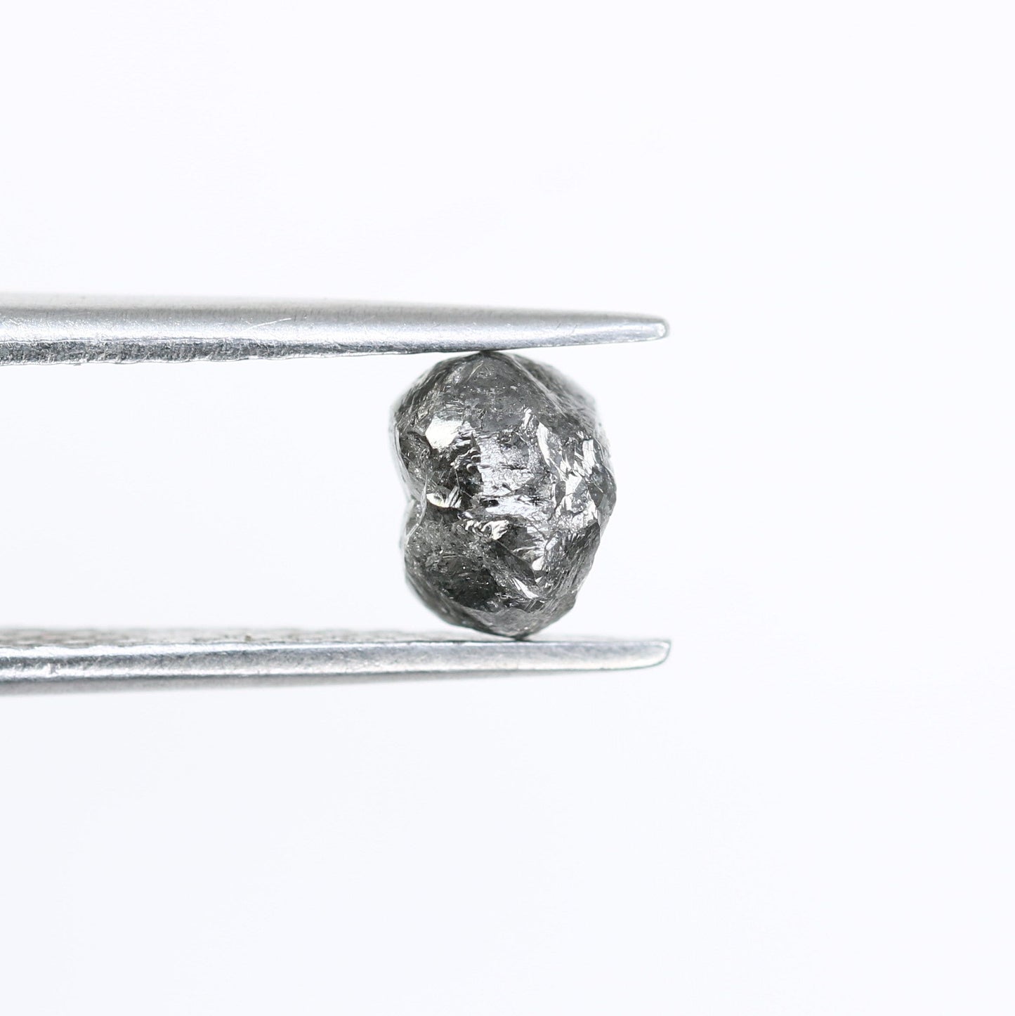 1.25 CT Uncut Raw Salt and Pepper - Loose Rough Diamond - Raw Irregular Shape - Customize Jewelry - Sale Offer - Christmas Gift
